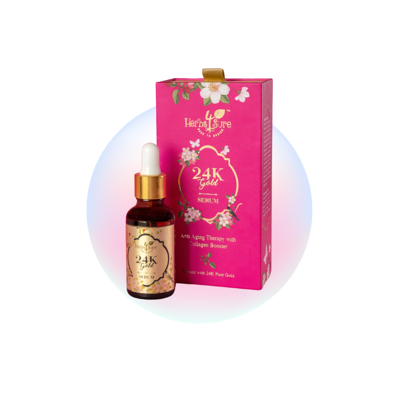 24K GOLD FACE SERUM- ANTI AGING SERUM- FOR GLOWING SKIN- ANTI PIGMENTATION SERUM