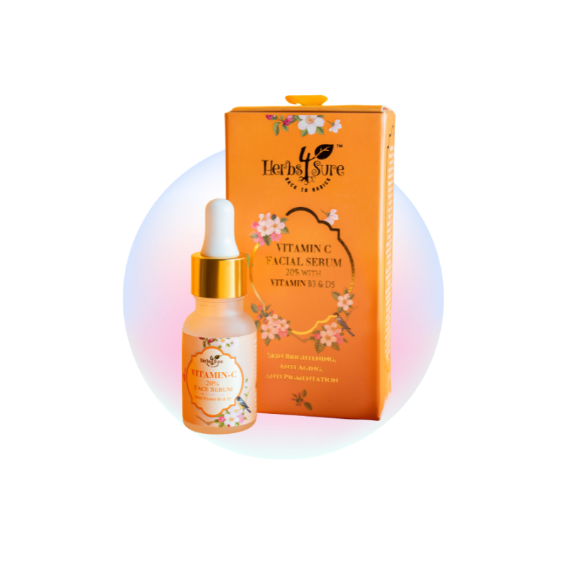 VITAMIN C- Anti Aging Skin Tightening- FACIAL SERUM with B3 and D5