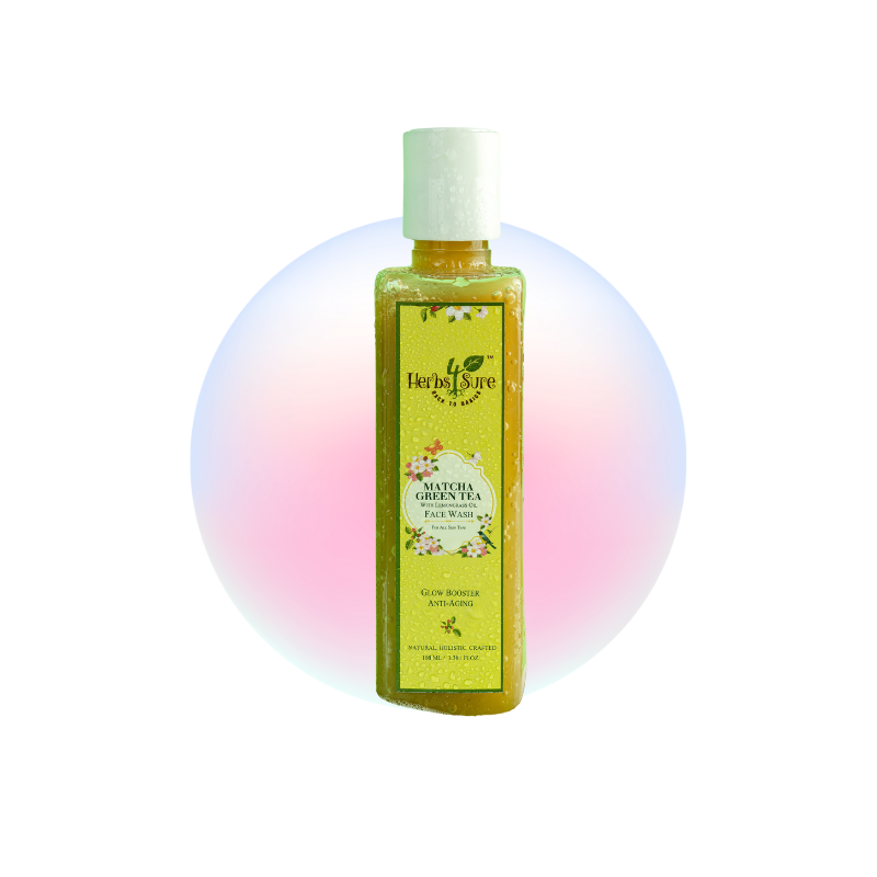 MATCHA GREEN TEA FACE WASH - Anti Aging And for Skin Brightening Glow face cleanser