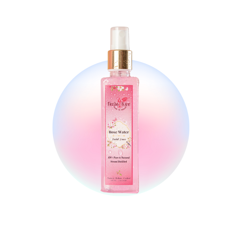 PURE STEAM DISTILLED ROSE WATER FACIAL TONER (ALCOHOL FREE)